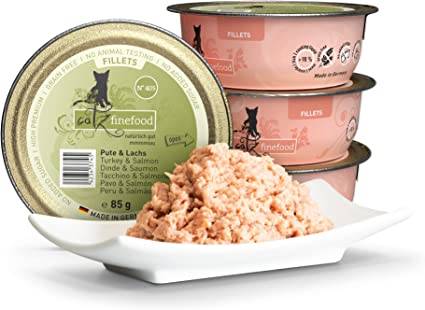 catz finefood Fillets No. 405 turkey, chicken and salmon in jelly